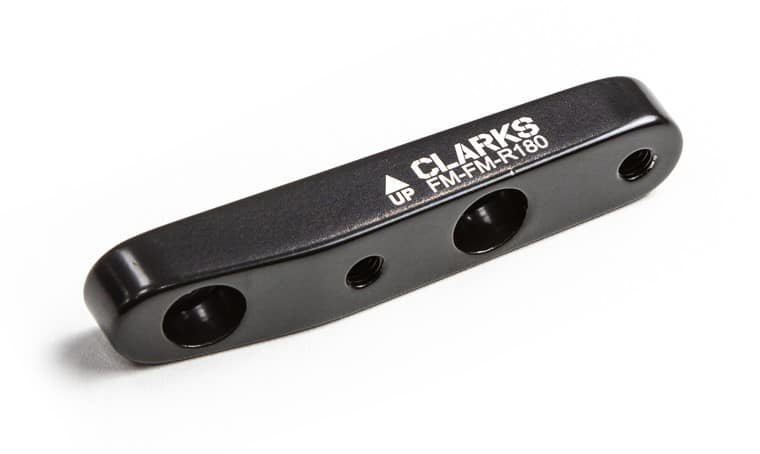 Adapter montażowy hamulca tarczowego CLARKS 180mm, Flat Mount to Flat Mount, Tylny (NEW)