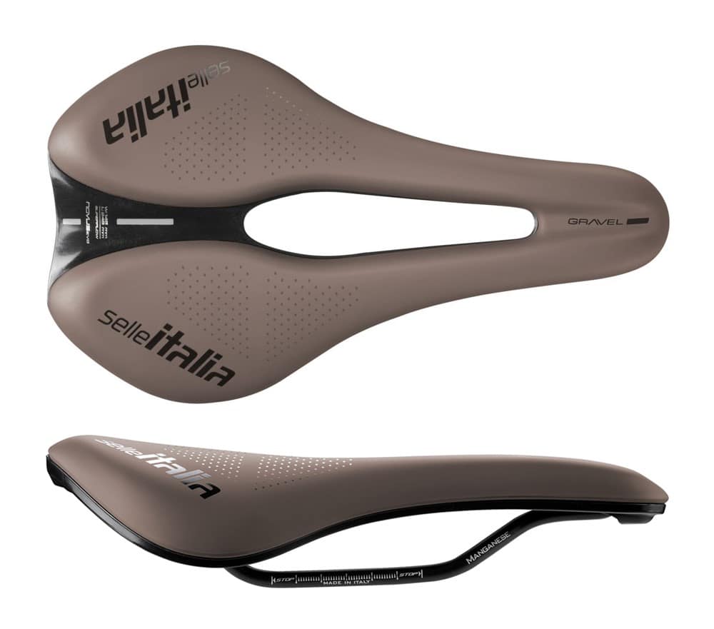SELLE ITALIA NOVUS BOOST EVO GRAVEL TM SUPERFLOW L balnelis (ID Match L3), rudas, 242 g