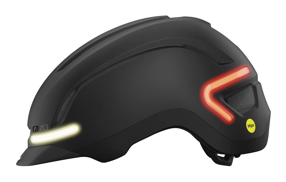 Kask miejski GIRO ETHOS MIPS LED matte black roz. M (55-59 cm) (NEW 2026)