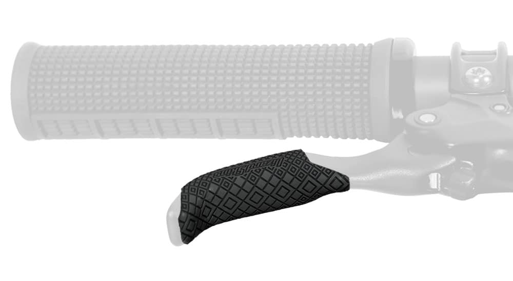 LIZARDSKINS DSP Lever Grip - Jet Black 0.5 mm (2 zestawy po 2 szt.) (NEW)