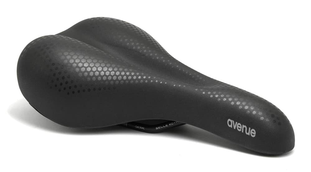 Siodło SELLEROYAL AVENUE ATHLETIC 45st. żelowe + elastomery unisex 450g (NEW)