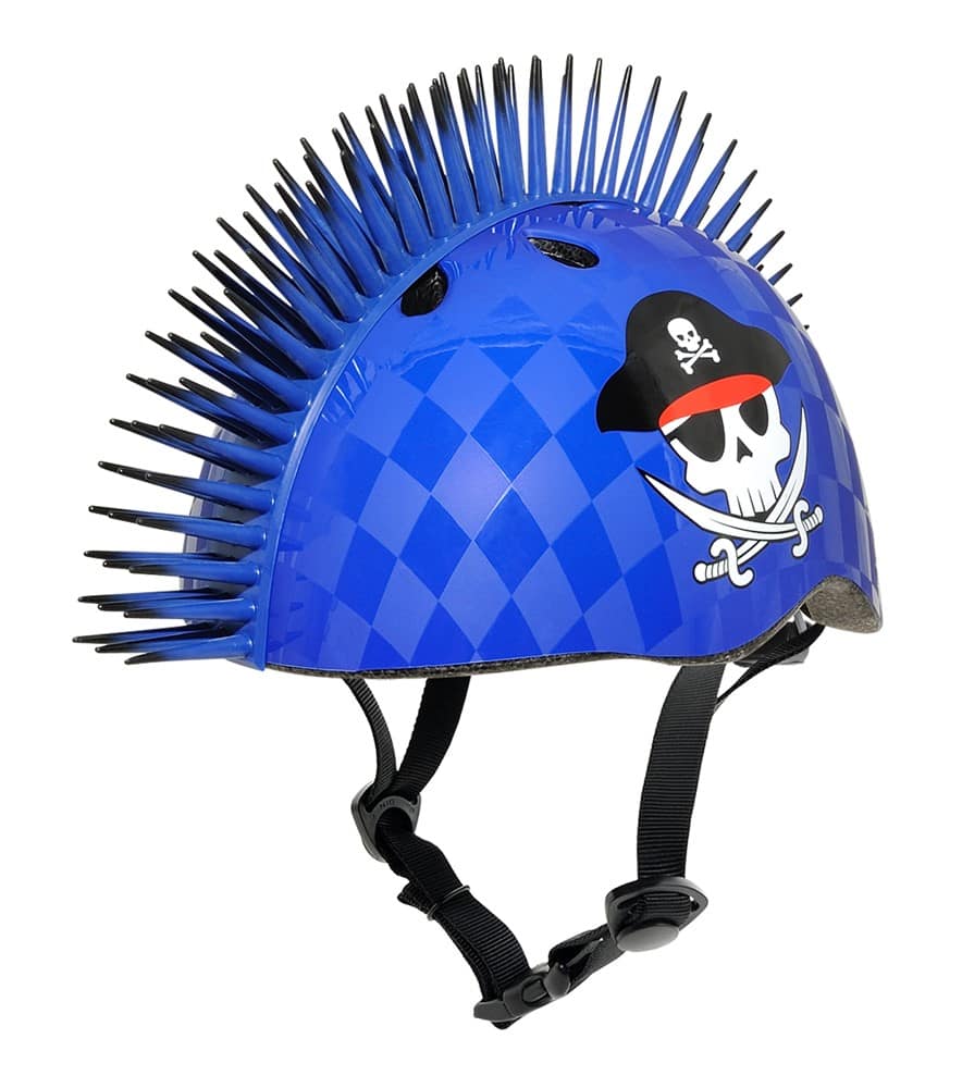 Vaikiškas ir jaunimo šalmas RASKULLZ EYEPATCH PIRATE mėlynas, dydis S, vaikams nuo 5 metų (50-54 cm)