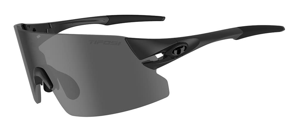 Okulary TIFOSI RAIL XC blackout (3 szkła Smoke 15%, AC Red 39%, Clear 90% transmisji światła) (NEW).