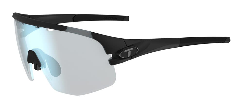 Okulary TIFOSI SLEDGE LITE CLARION FOTOTEC matte black (1 szkło Clarion Blue FOTOCHROM 46%-13% transmisji światła) (NEW).