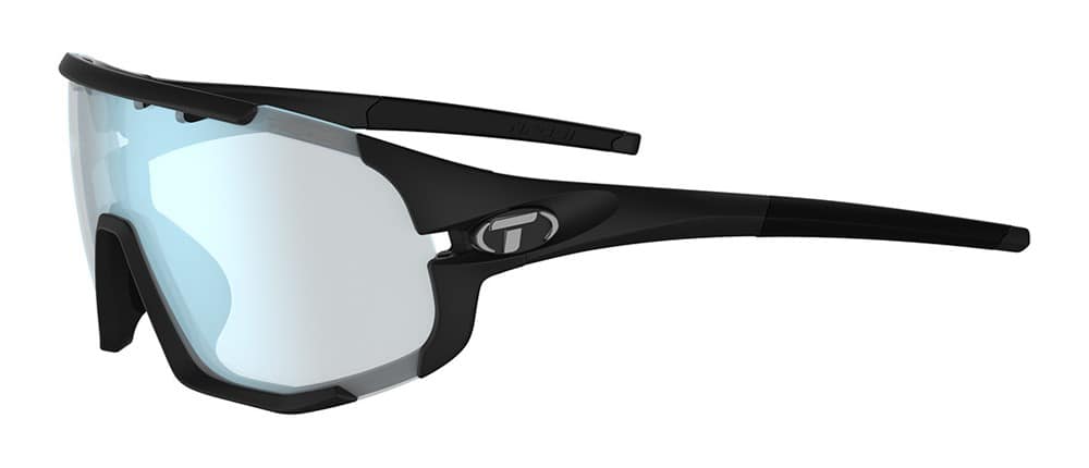 Okulary TIFOSI SLEDGE CLARION FOTOTEC matte black (1 szkło Clarion Blue FOTOCHROM 46%-13% transmisji światła) (NEW).