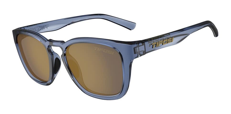 Okulary TIFOSI SMIRK crystal denim (1 szkło Gold Mirror 15% transmisji światła) (NEW)