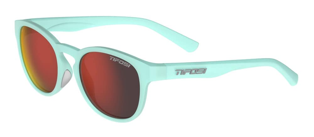 Okulary TIFOSI SVAGO satin crystal teal (1 szkło Smoke Red Mirror 15% transmisji światła) (DWZ)
