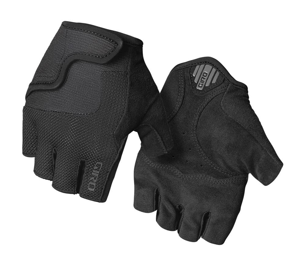 Rękawiczki juniorskie GIRO BRAVO JR krótki palec black roz. XS (obwód dłoni do 142 mm / dł. dłoni do 155 mm) (NEW 2026)