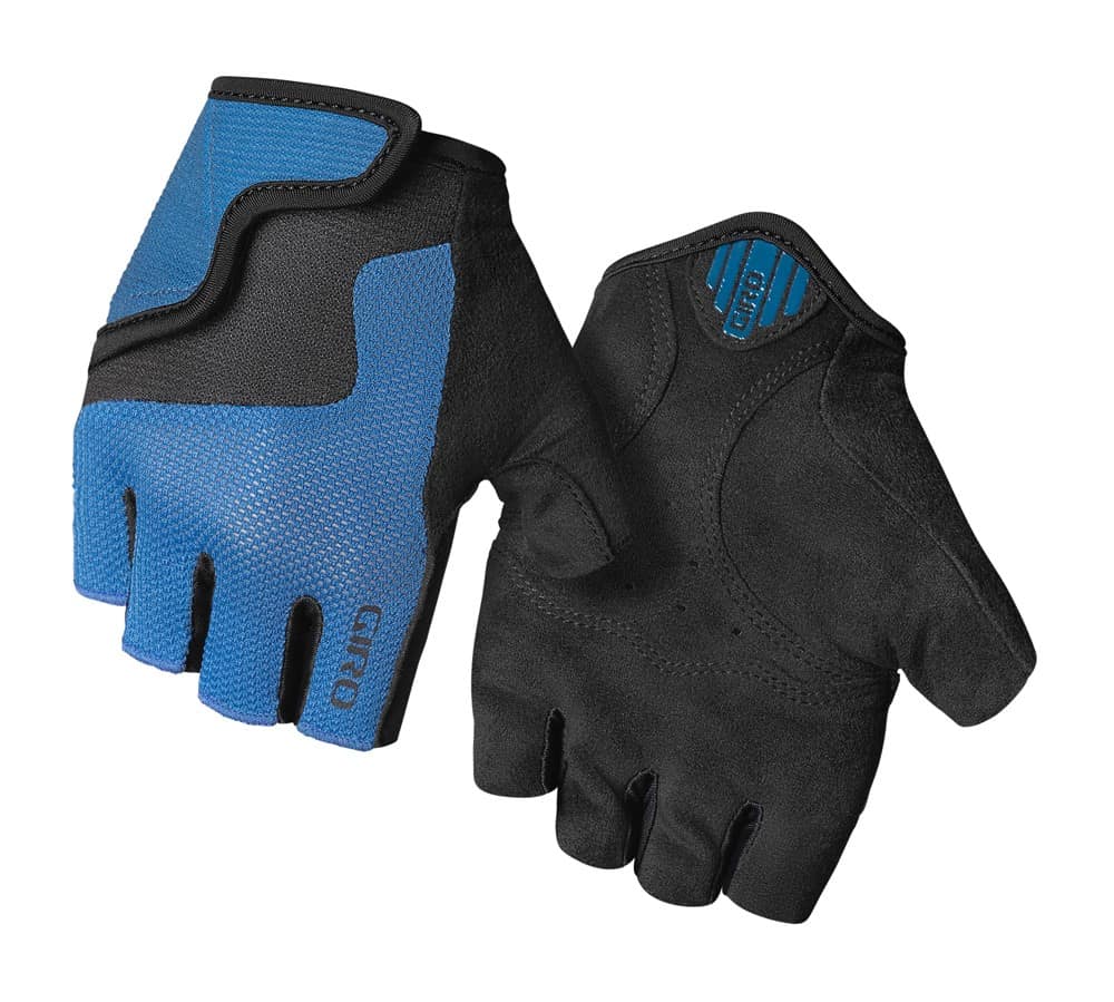 Rękawiczki juniorskie GIRO BRAVO JR krótki palec shabori blue roz. L (obwód dłoni od 162 mm / dł. dłoni od 165 mm) (NEW 2025)