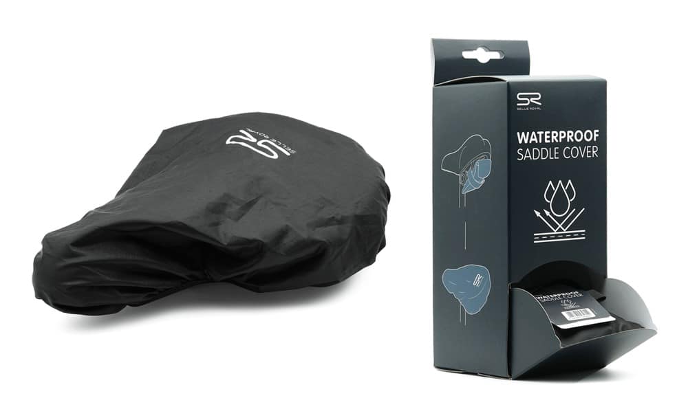 Zestaw pokrowców na siodło SELLEROYAL SECOND SKIN RAIN COVER przeciwdeszczowy czarny 10szt (NEW).