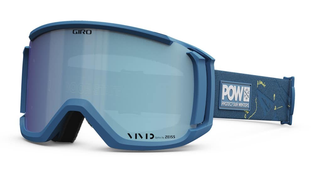 Gogle zimowe GIRO REVOLT POW (OTG) (Cylindryczne) (Szyba lustrzana kolorowa VIVID-Carl Zeiss VIVID ROYAL 19-42% S2) (NEW 2023/2024)