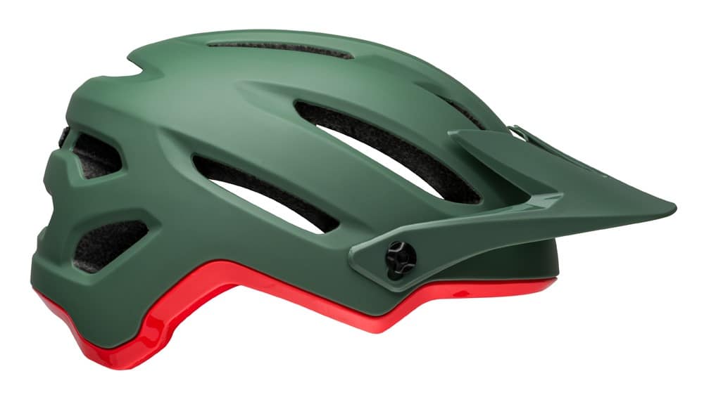 MTB šalmas BELL 4FORTY matinis / blizgus dark žalias / infraraudonas dydis L (58–62 cm)