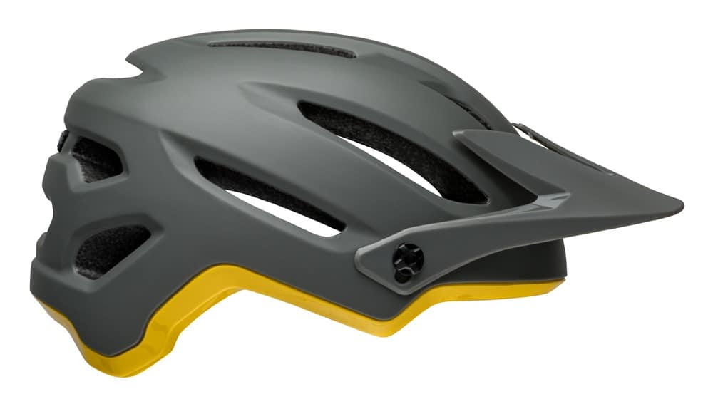 MTB šalmas BELL 4FORTY matinis / blizgus pilkas / geltonas dydis M (55–59 cm)