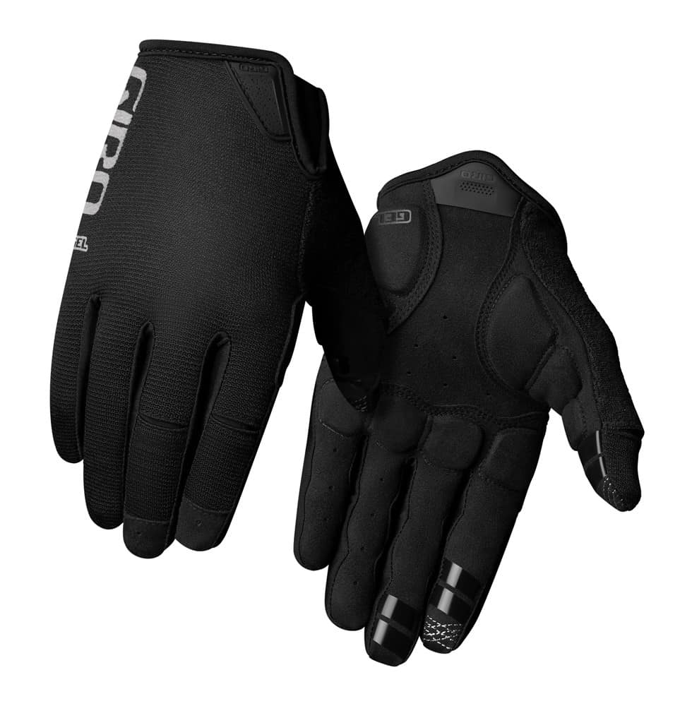 Rękawiczki męskie GIRO DND GEL długi palec black roz. XL (obwód dłoni 248-267 mm / dł. dłoni 200-210 mm) (NEW 2026)