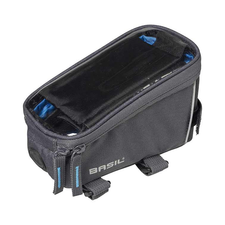 Torba na ramę BASIL SPORT DESIGN FRAME BAG + RAINCOVER 1L, wodoodporna graphite (DWZ).