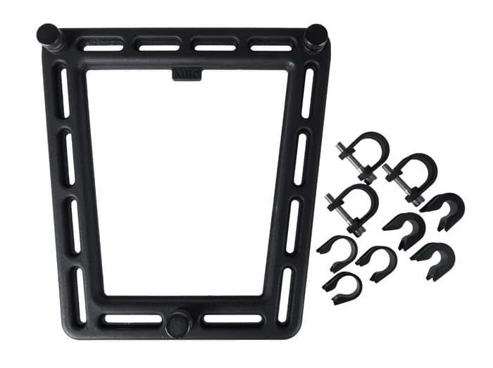 Adapter do bagażników przednich i tylnych BASIL MIK SIDE FRAME ADAPTER do mocowania sakw, czarny (NEW)