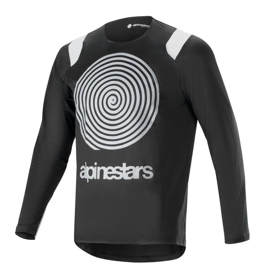 Koszulka długi rękaw ALPINESTARS A-SUPRA OSCAR LS JERSEY, Black - roz. M (NEW) (LIMITED EDITION)