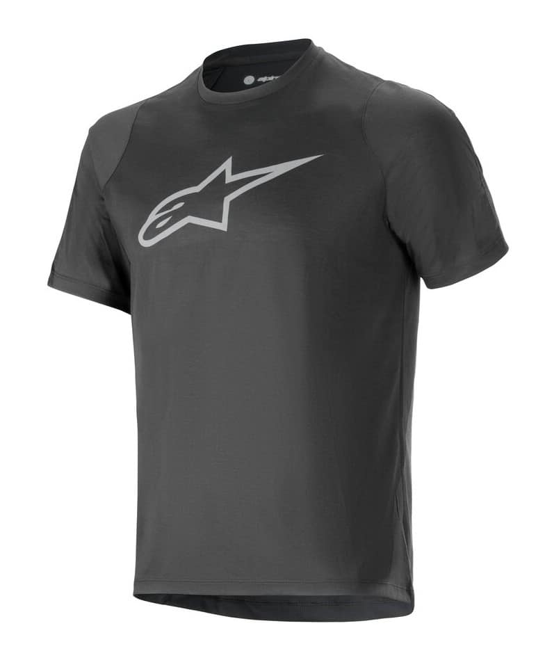 Koszulka krótki rękaw ALPINESTARS A-DURA DRI OSCAR SS JERSEY, Black Reflecitve - roz. M (NEW) (LIMITED EDITION)