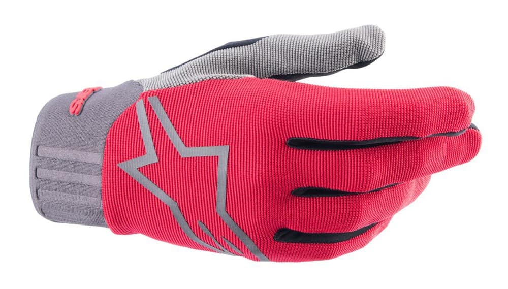 Vyriškos pilnų pirštų pirštinės ALPINESTARS A-DURA GLOVES, red fluo, dydis XXL