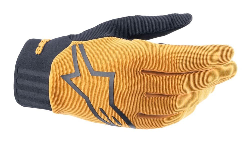 Vyriškos pilnų pirštų pirštinės ALPINESTARS A-DURA GLOVES, dark gold, dydis L