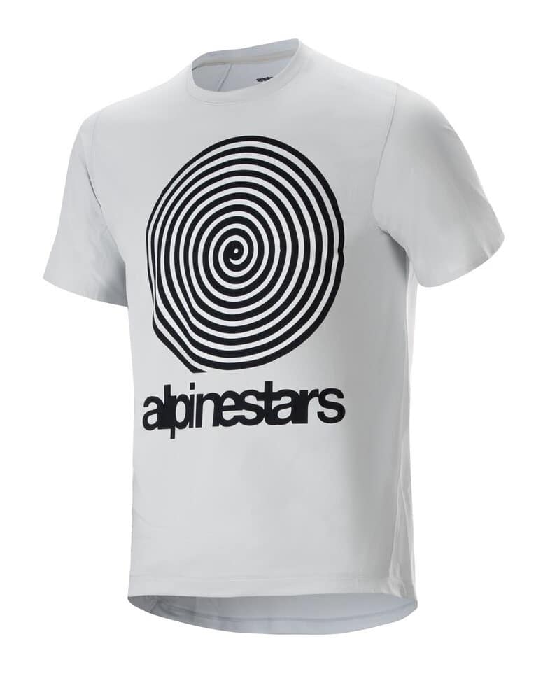 Koszulka krótki rękaw ALPINESTARS A-DURA OSCAR SS JERSEY, White Dove - roz. L (NEW) (LIMITED EDITION)