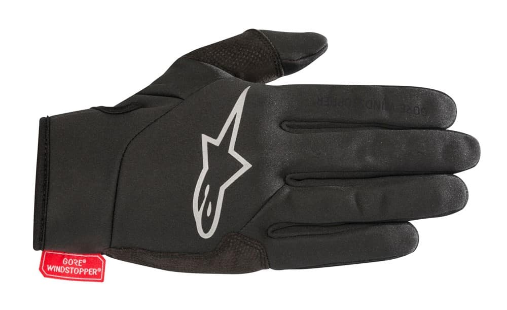 Vyriškos pilnų pirštų pirštinės ALPINESTARS CASCADE GORE-TEX INFINIUM WINDSTOPPER GLOVE, black mid gray, dydis L