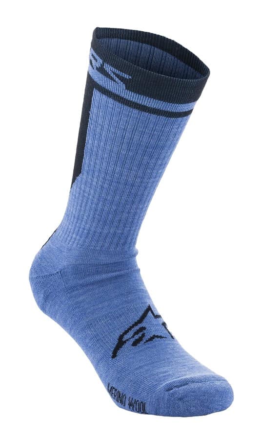 Skarpetki ALPINESTARS MERINO SOCKS 24, blue black roz. S (NEW)