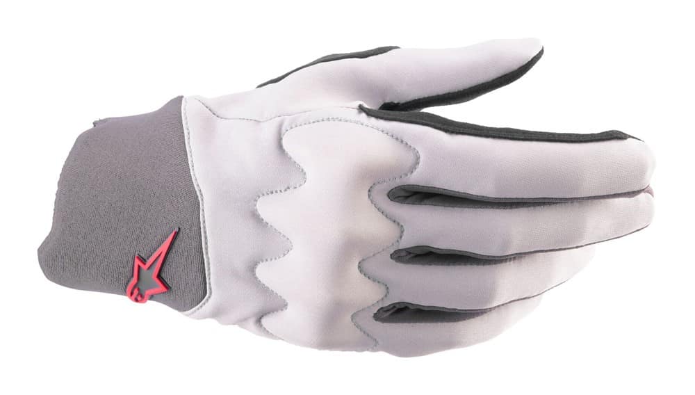 Vyriškos pilnų pirštų pirštinės ALPINESTARS A-SUPRA SHIELD GLOVES, Light Gray, dydis M