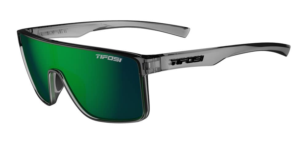 Okulary TIFOSI SANCTUM crystal smoke (1 szkło Smoke Green Mirror 14% transmisji światła) (NEW)