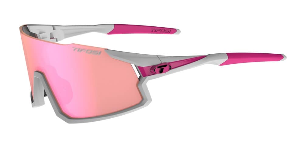 Sportiniai akiniai TIFOSI STASH CLARION race pink (3 lęšiai Clarion Pink 12%, AC Red 39%, Clear 90% šviesos pralaidumas)