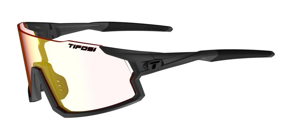 Okulary TIFOSI STASH CLARION FOTOTEC matte gunmetal (1 szkło Clarion Red FOTOCHROM 64%-14% transmisji światła) (NEW)
