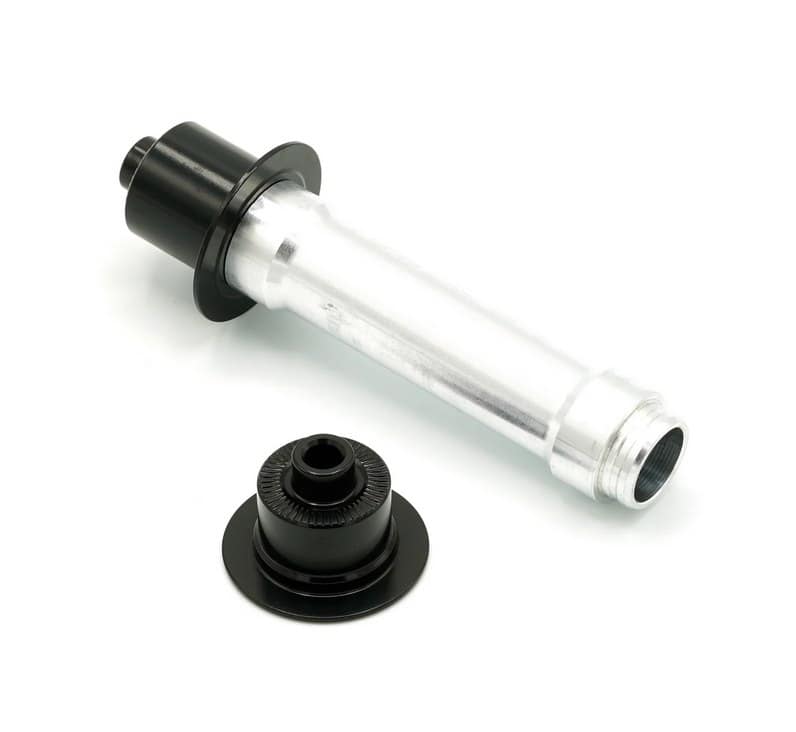 ALEXRIMS priekinės 5x100 mm ašies adapteris, iš QR į AXLE THRU