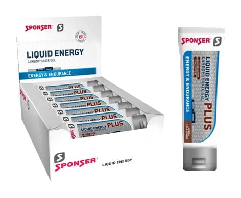 Żel energetyczny SPONSER LIQUID ENERGY PLUS Cola-Cytryna pudełko (18 tubek x 70g) (NEW)