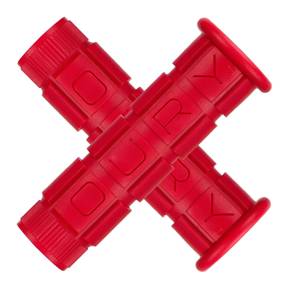 Chwyty kierownicy LIZARDSKINS Single Compound OURY - Red (NEW)