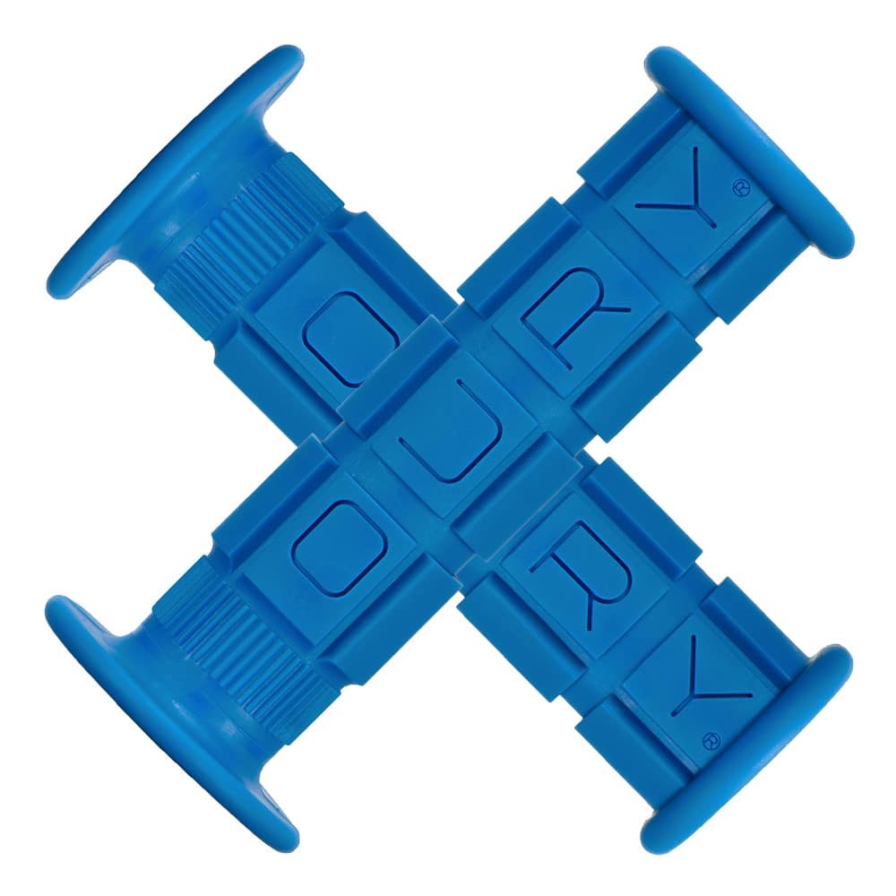 Chwyty kierownicy LIZARDSKINS Single Compound OURY w/ Flange - Blue (NEW)