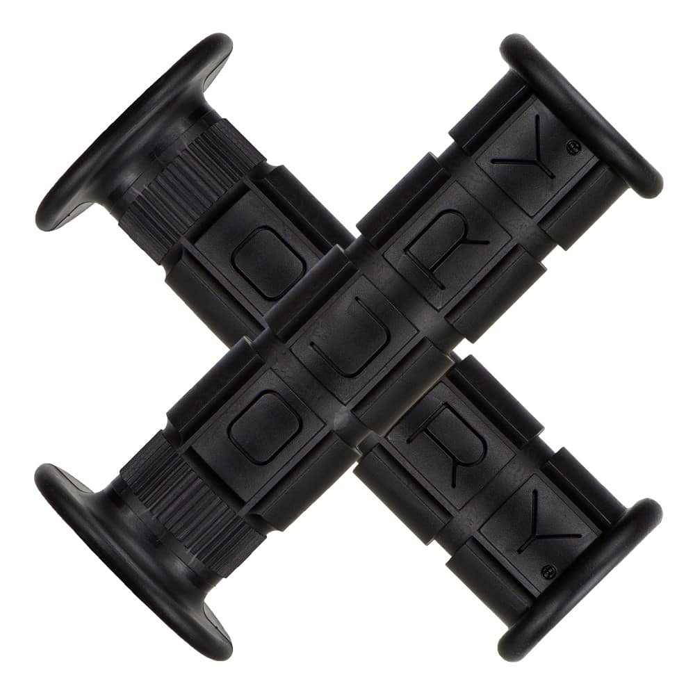 Chwyty kierownicy LIZARDSKINS Single Compound OURY w/ Flange - Black (NEW)