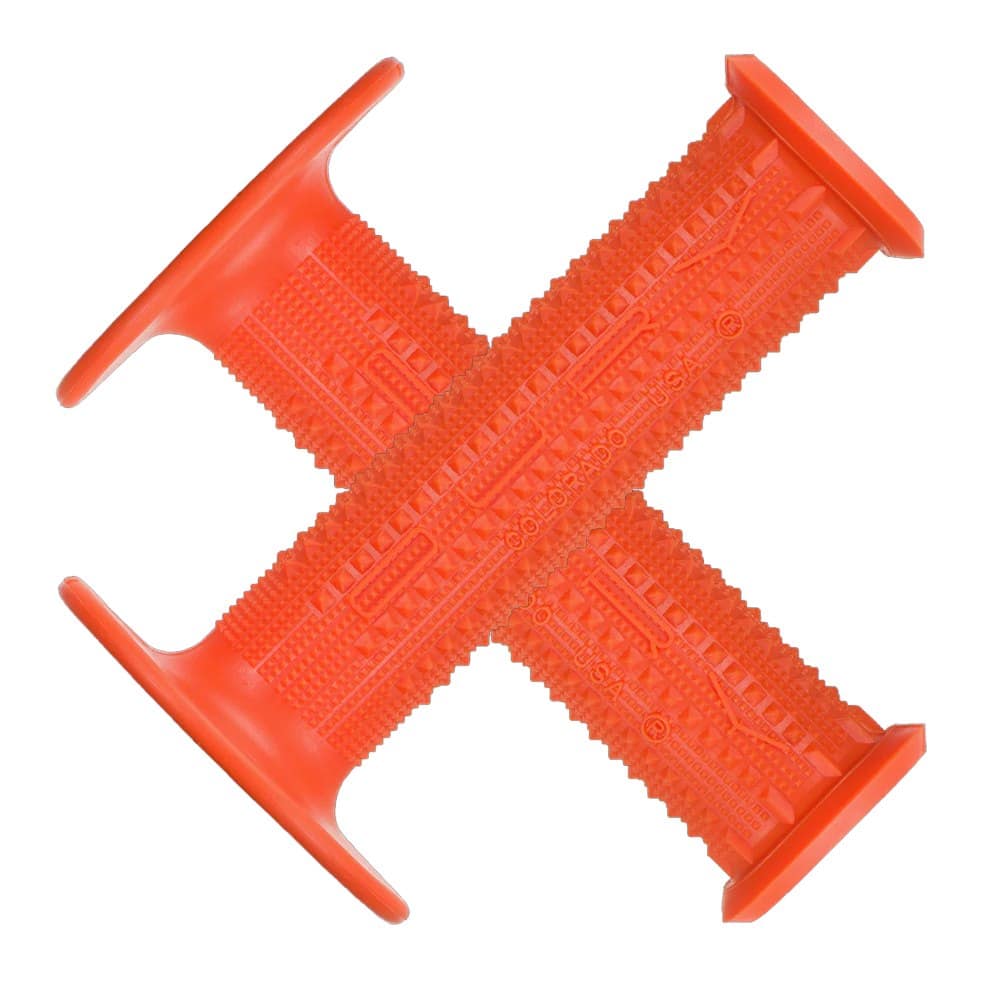 Chwyty kierownicy LIZARDSKINS Single Compound PYRAMID MX - Orange (NEW 2024)