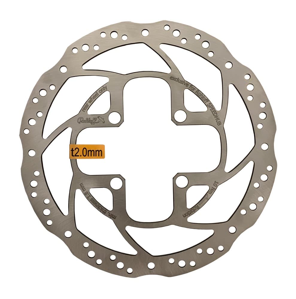 ROHLOFF stebulei skirtas stabdžių diskas (Magura Tektro) Ø160/t2,0 mm