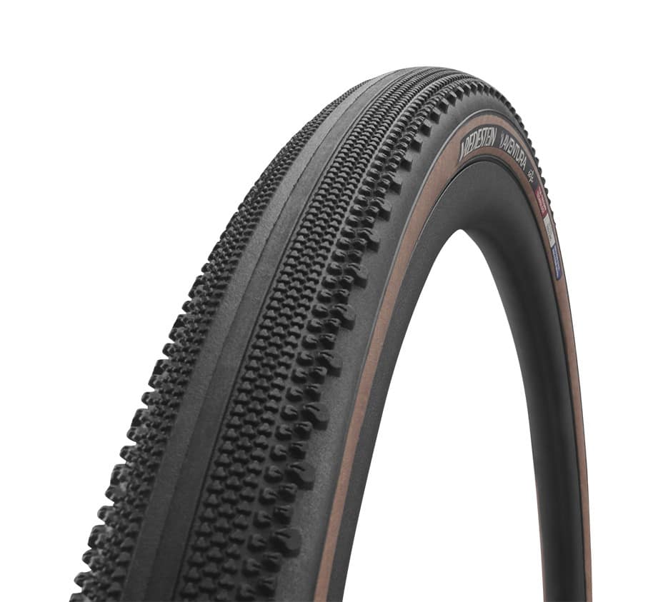 Opona gravel VREDESTEIN Aventura Seta, 28" 700x38C (38-622), Zwijana, TPI120, TLR, Czarna-Transparentna (NEW)