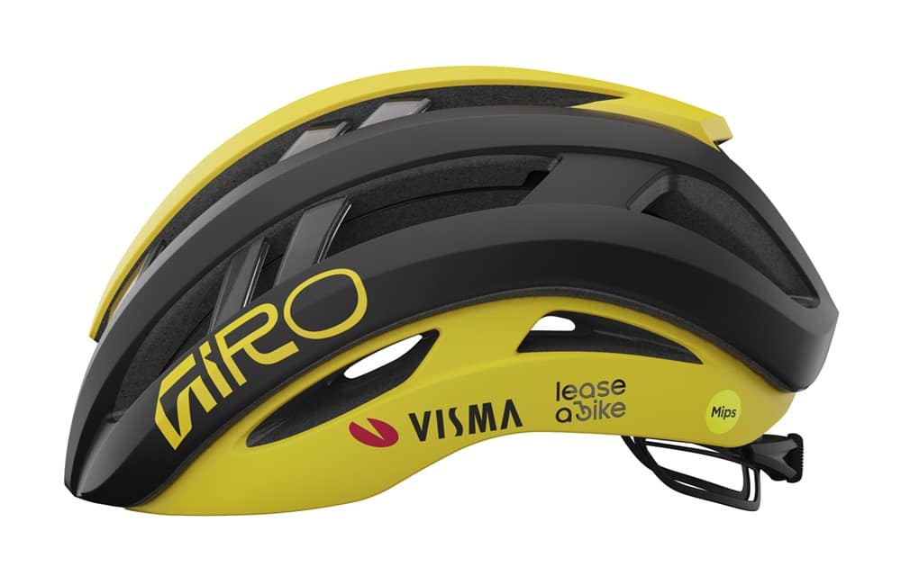 Plento šalmas GIRO ARIES SPHERICAL VISMA Lease a Bike, dydis S (51-55 cm)
