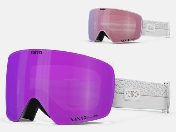 Gogle zimowe GIRO CONTOUR RS WHITE CRAZE (OTG) (Sferyczne) (Szyba lustrzana kolorowa VIVID-Carl Zeiss PINK 00% S2 + Szyba lustrzana kolorowa VIVID-Carl Zeiss INFRARED 58% S1) (NEW 2024/2025)