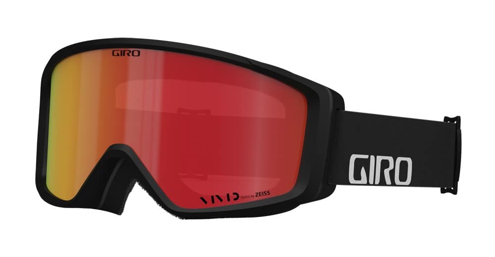 Gogle zimowe GIRO INDEX VIVID 2.0 (Super Large OTG) (Cylindryczne) BLACK WORDMARK (szyba VIVID EMBER 19-42% S2) (NEW 2024/2025)