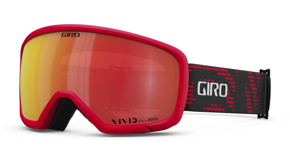 Gogle zimowe GIRO RINGO RED REVERB (OTG) (Sferyczne) (Szyba lustrzana kolorowa VIVID-Carl Zeiss EMBER 19-42% S2) (NEW 2024/2025)