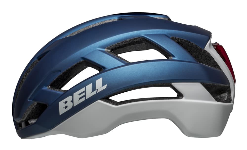 Gravel ir plento šalmas BELL FALCON XR LED MIPS, matinis mėlynai pilkas, dydis L (59-63 cm)