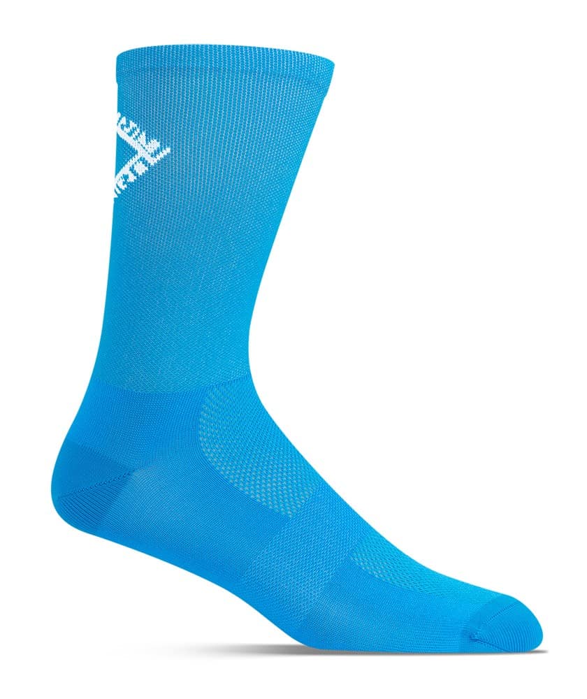 Skarpety GIRO COMP HIGH RISE ano blue halycon roz. L (43-45) (NEW 2025)