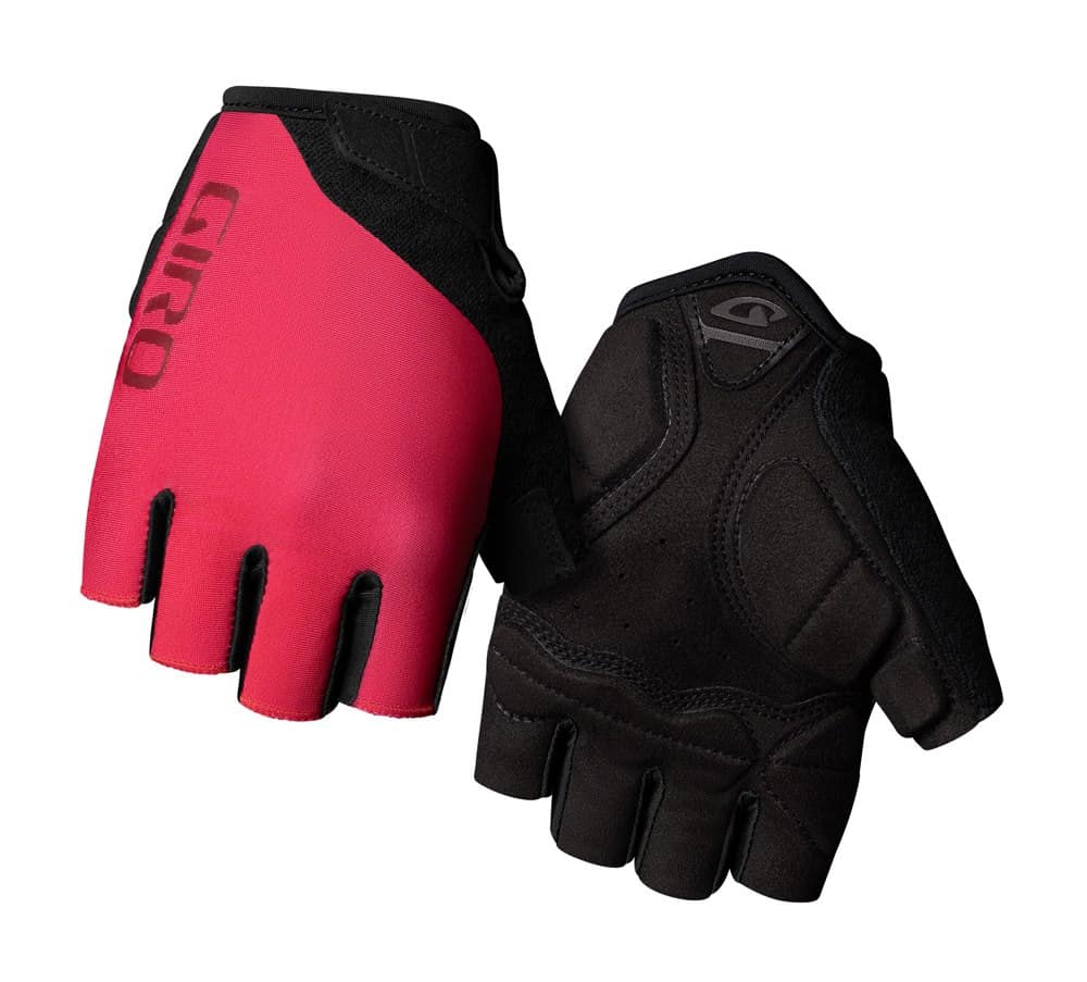 Rękawiczki damskie GIRO JAG'ETTE krótki palec raspberry dark cherry roz. M (obwód dłoni 203-229 mm / dł. dłoni 181-188 mm) (NEW 2025)