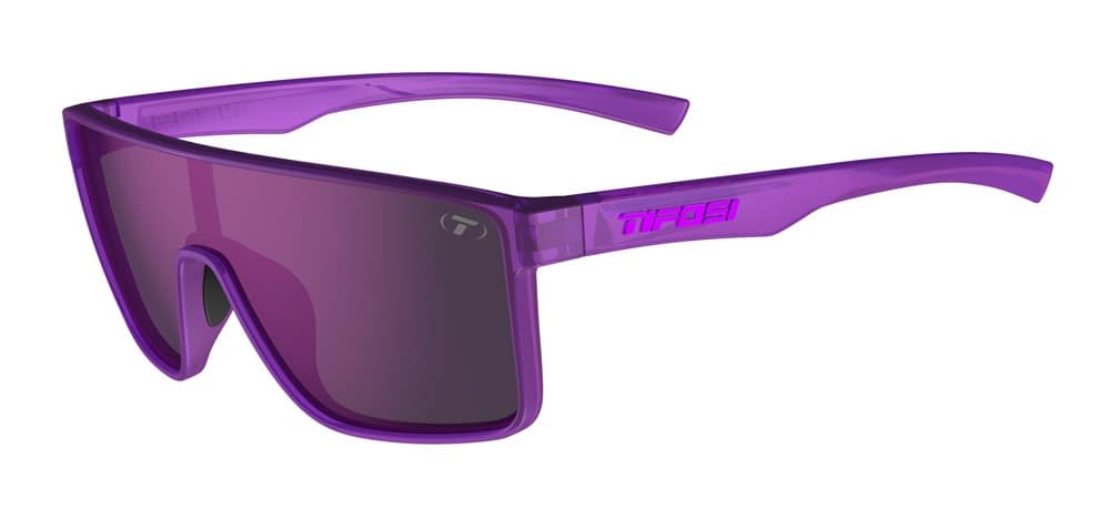Okulary TIFOSI SANCTUM purple punch (1 szkło Smoke Purple Mirror AR 11% transmisji światła) (NEW)