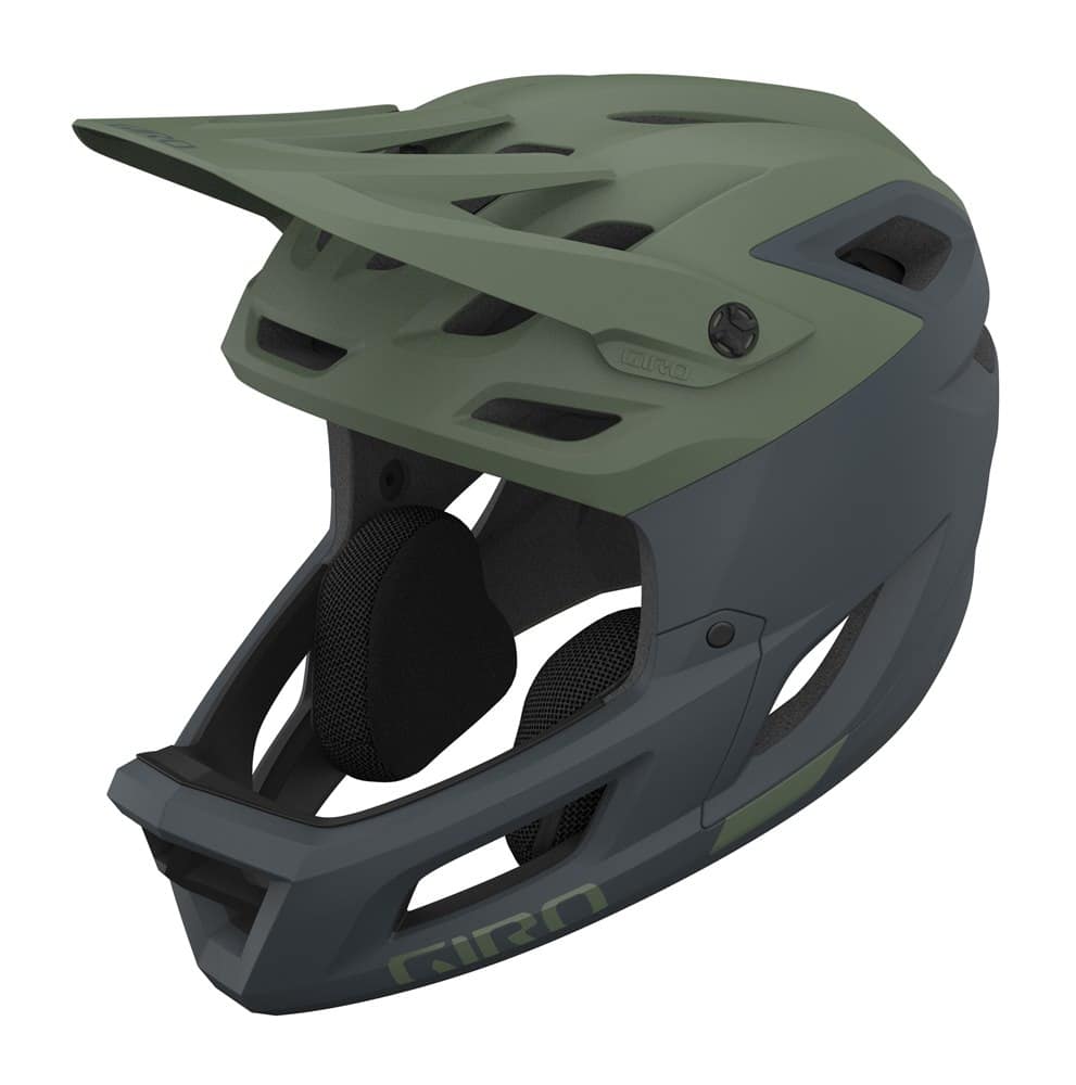 Kask full face GIRO COALITION SPHERICAL matte hedge green dark shark roz. M (55-59 cm) (NEW 2025)