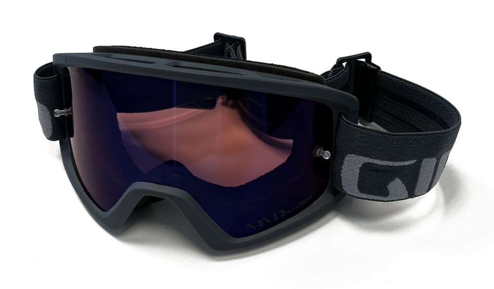 Gogle GIRO TAZZ MTB dark shark / sharkskin (Szyba kolorowa VIVID-Carl Zeiss TRAIL S2 + Szyba Przeźroczysta 99% S0) mocowanie pod zrywki (NEW)