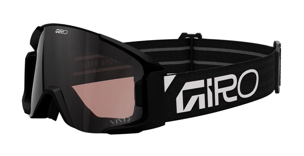 Gogle mtb GIRO DROPLINE MTB black / vivid trail, clear lens, OTG, One-Size (NEW).